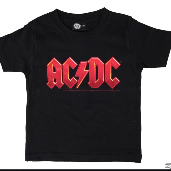Metal Kids Other - T-shirt metal AC-DC - Logo - Metal-Kids Sz 8